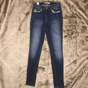 KanCan Dark Wash Skinnies